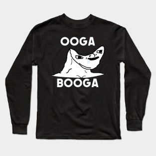 Ooga Booga Brainlet Meme Long Sleeve T-Shirt